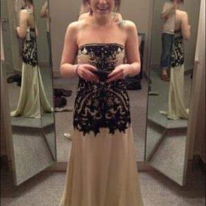 Sue Wong Nocturne Embroidered Dress